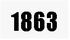 1863 letters